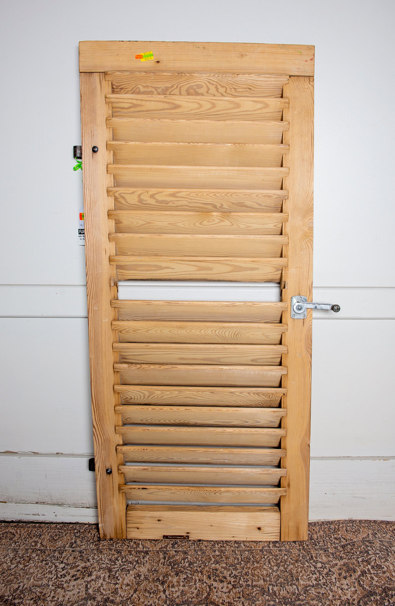 Heavy Wooden Shutter