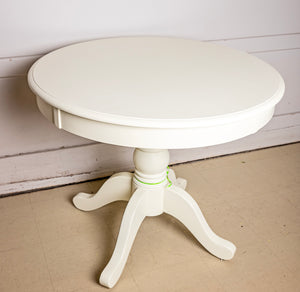 Round Ivory Dining Table