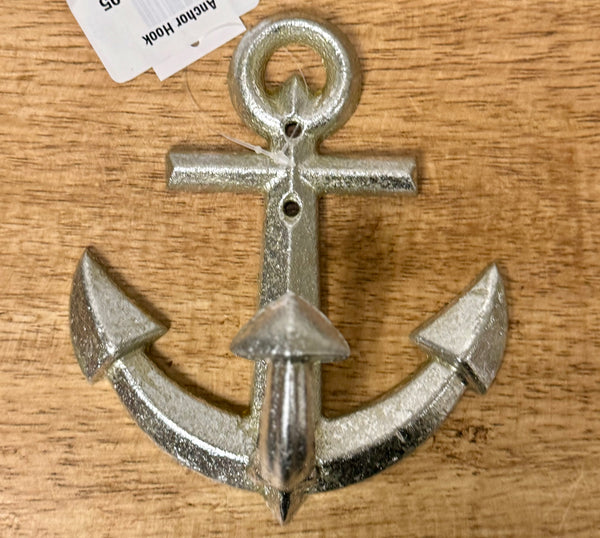 Silver Anchor Hook