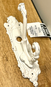 Cream Ornate Wall Hook