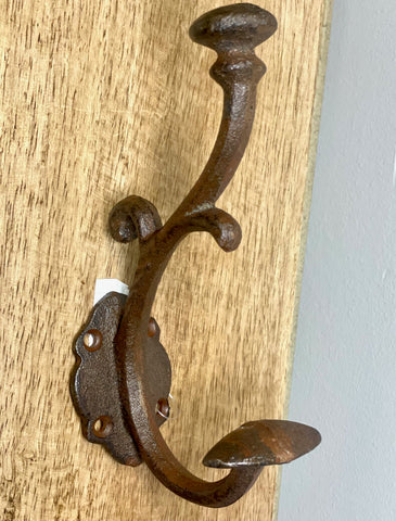 Rust-Coloured Wall Hook