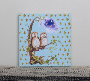 Night Owls Canvas